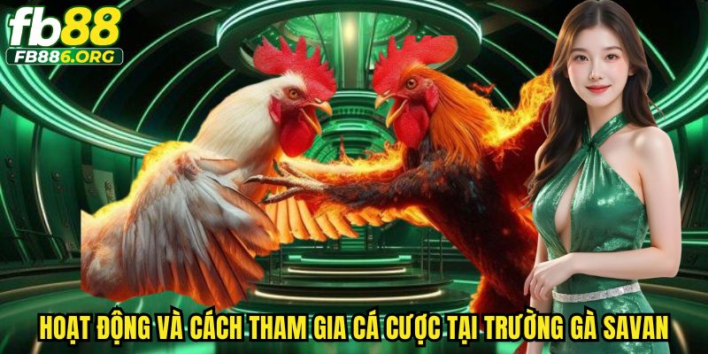 Trường Gà Savan FB88 - Thiên Đường Cá Cược Trải Nghiệm Đỉnh Cao - JEXON